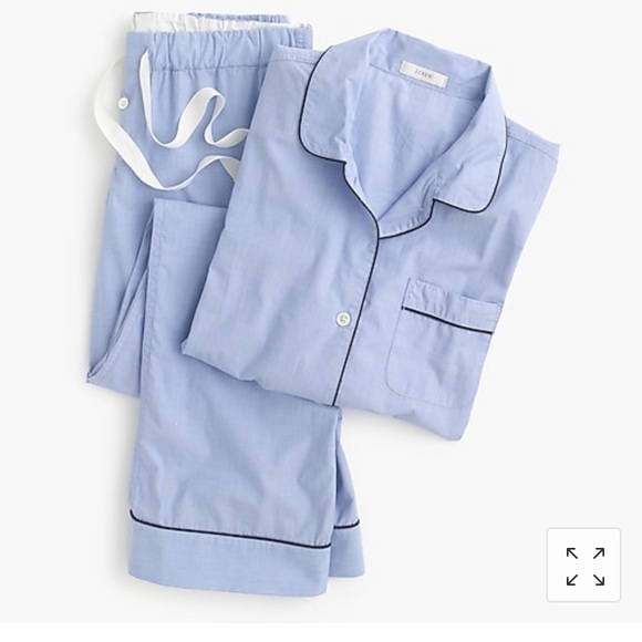 J. Crew Other - J.Crew Vintage Pajama Set in Hydrangea Blue.